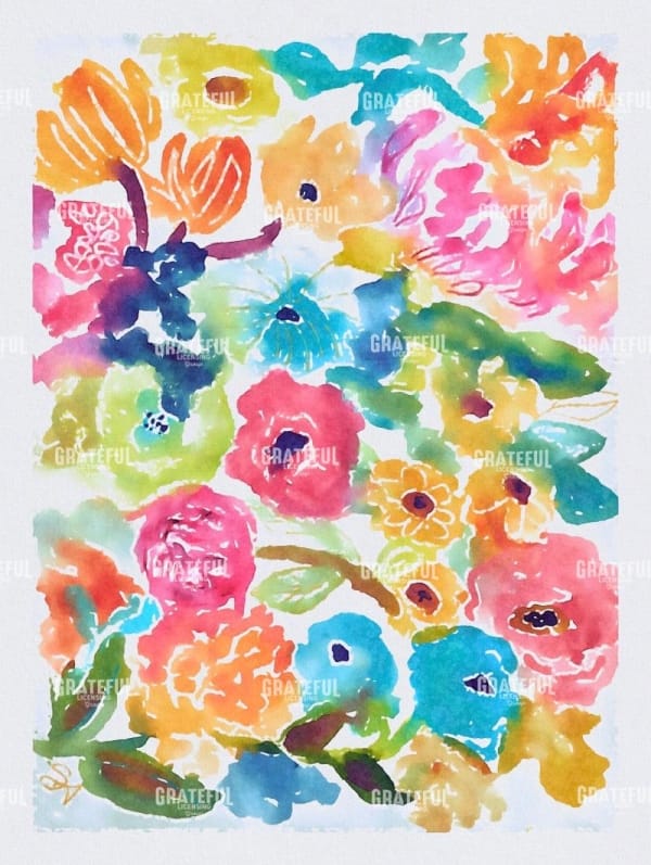 Watery flowers-1