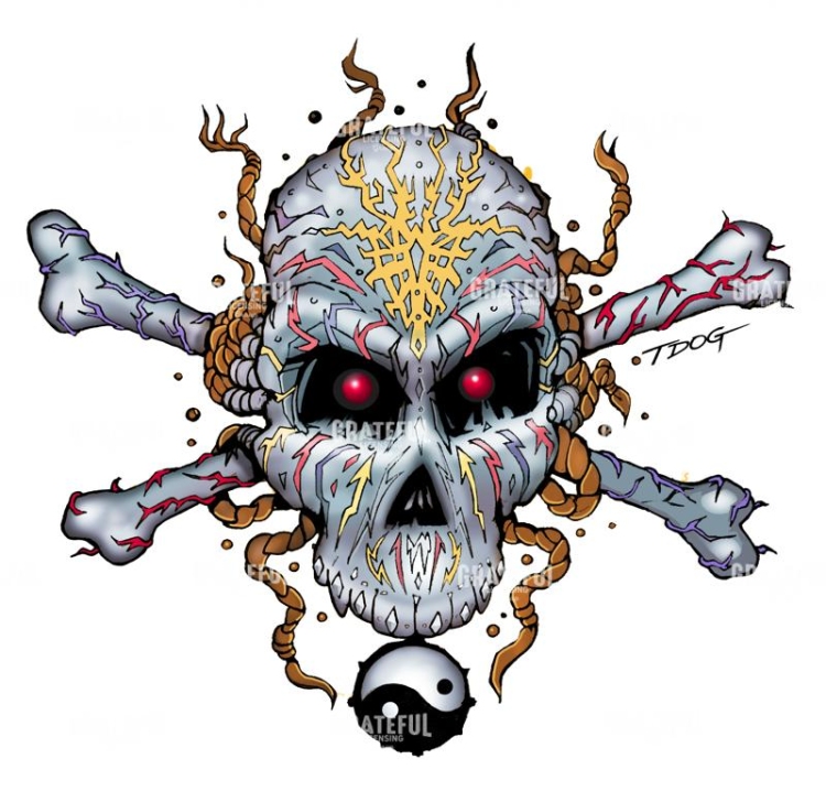 Rasta Skull v1