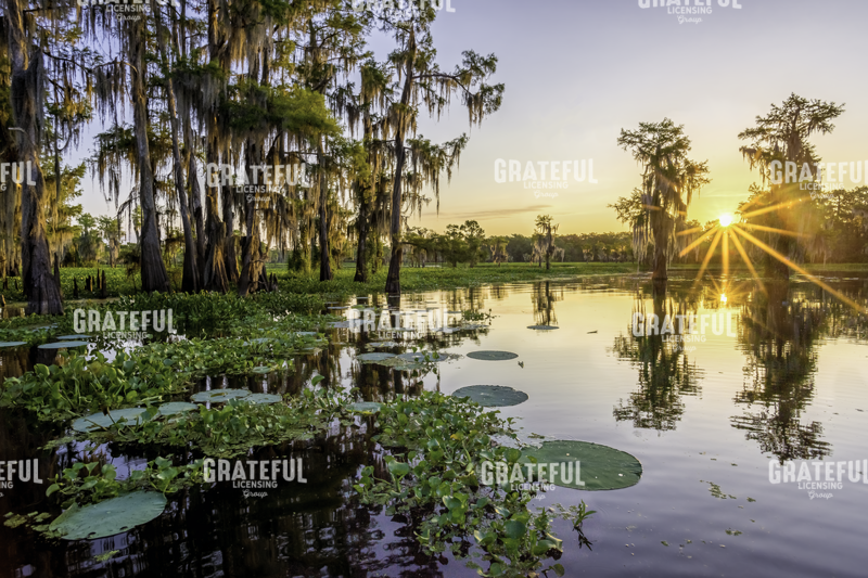 Sunrise over Duck Lake