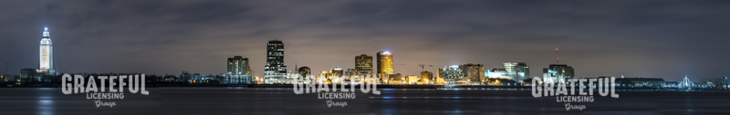 Baton Rouge Skyline