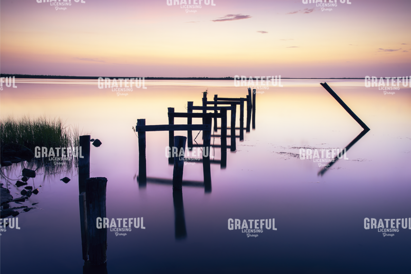 Sunset Over Chef Menteur Pass