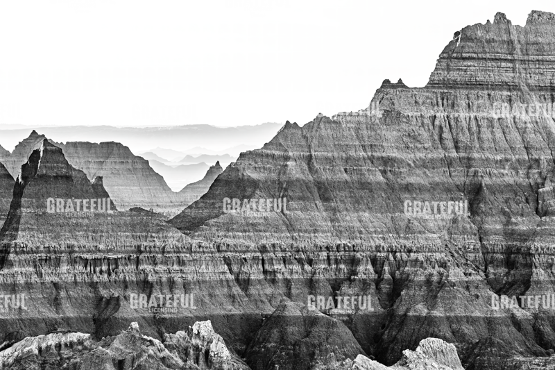 Layers of Badlands