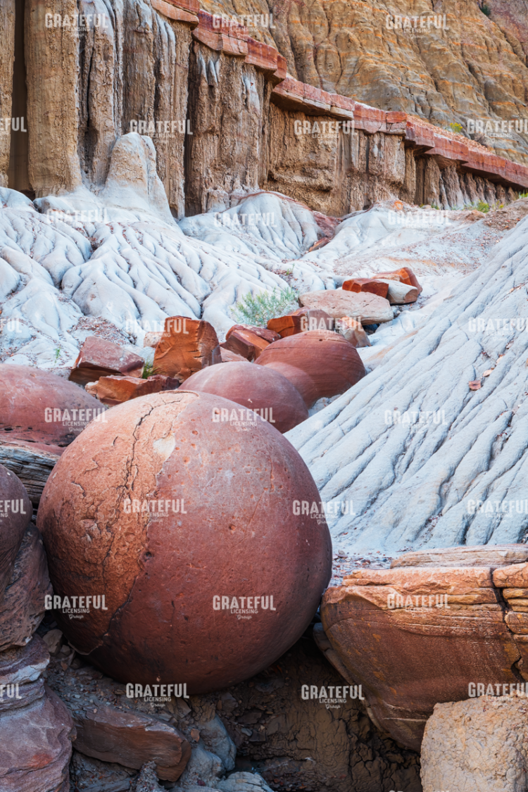 Cannonballs in the Badlands