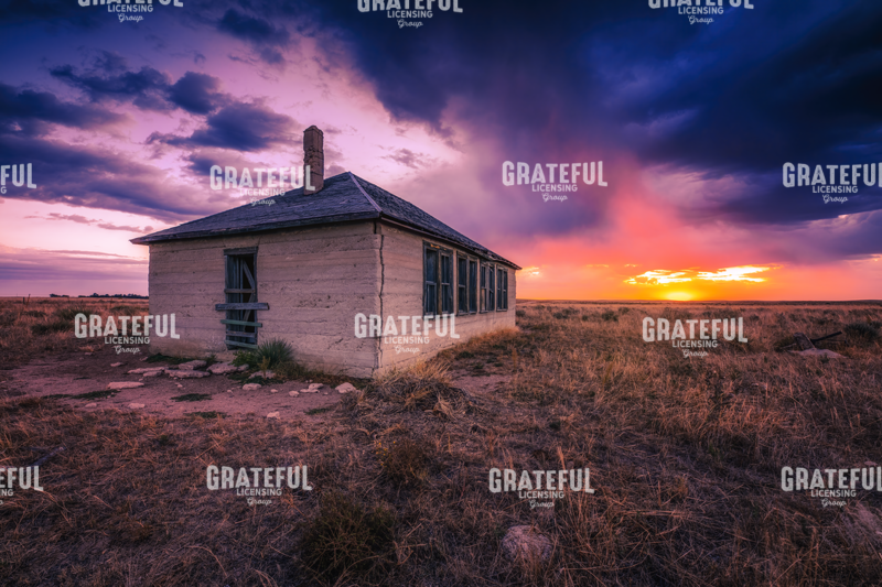 Schoolhouse Sunrise