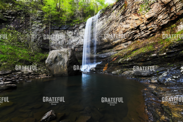 Spring at Hemlock Falls