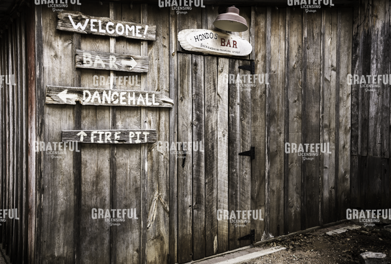 Hondo's Bar at Luckenbach Texas