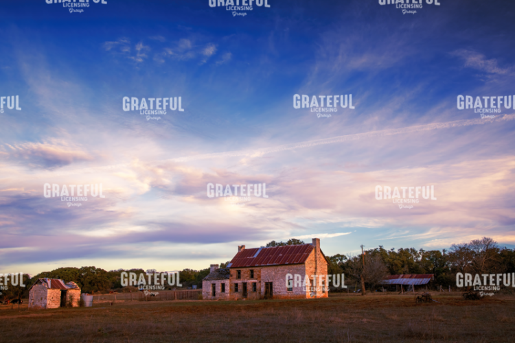 Winter at the Bluebonnet House
