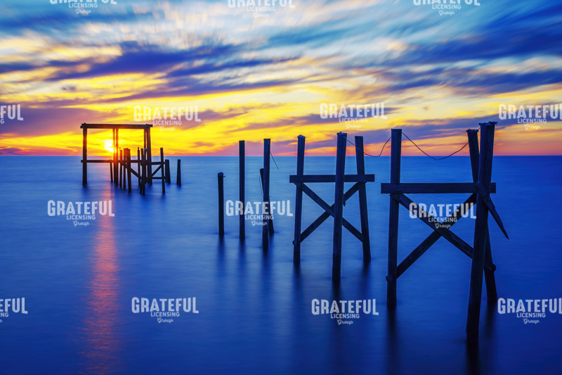 Lake Pontchartrain Light Show