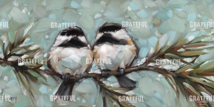 Snowy Chickadees