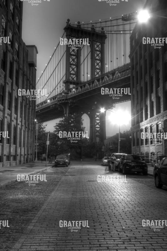 Manhattan Bridge Night