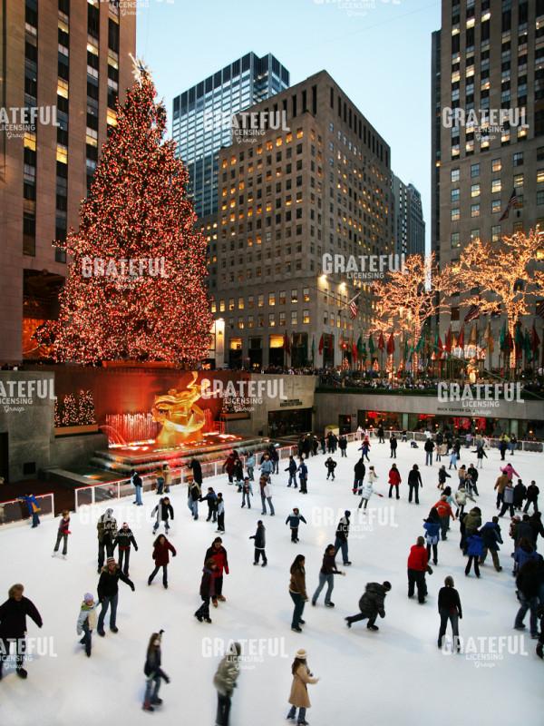 Rockefeller Center Skaters Midtown