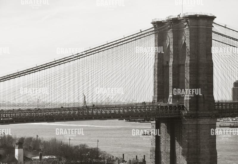 Brooklyn Bridge and Liberty Downtown