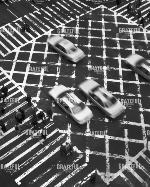 Taxis on 5th Ave