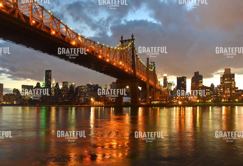 59th St. Bridge from Queens Color