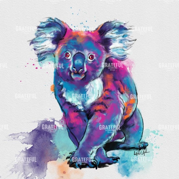 rainbow koala