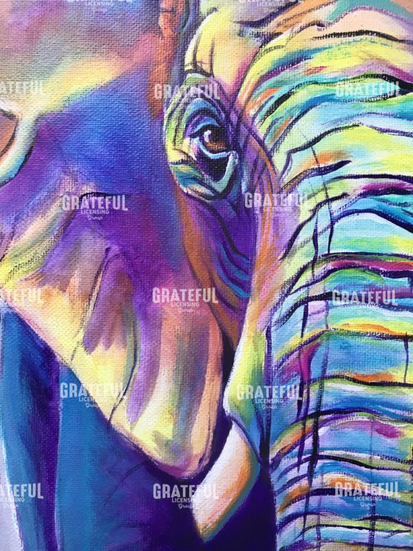 Elephant - Butterfly Left