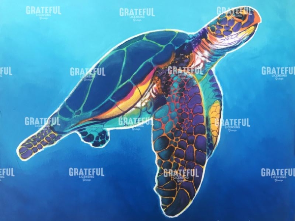 Sea Turtle - Rainbow