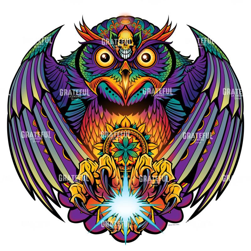Psychedelic Owl