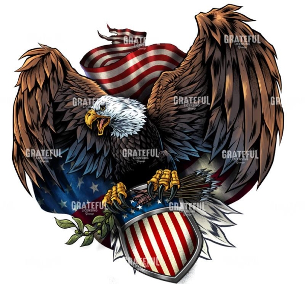 Army Eagle Decal