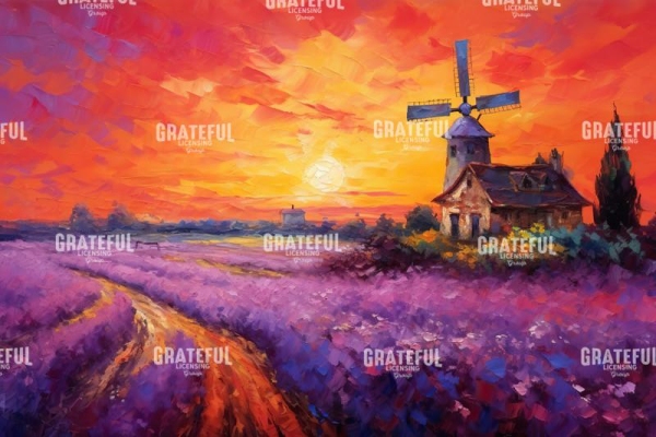 Windmill at Sunrise