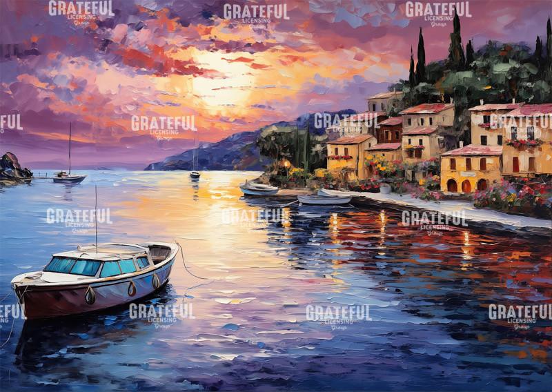 Late Evening at the Marina