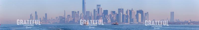NYC pano wide and hazy