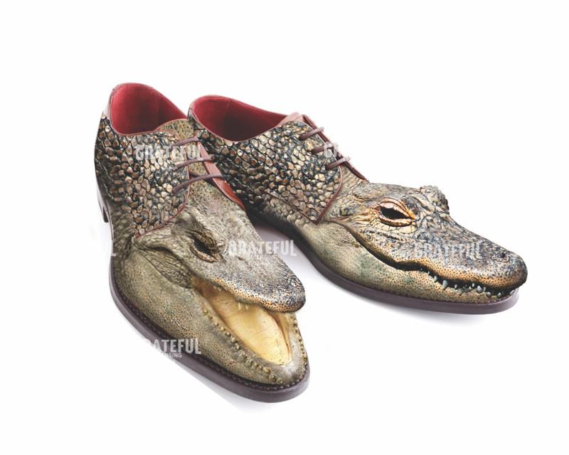 Alligator shoes