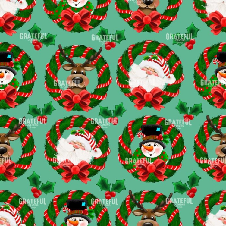 Wreath Large Pattern