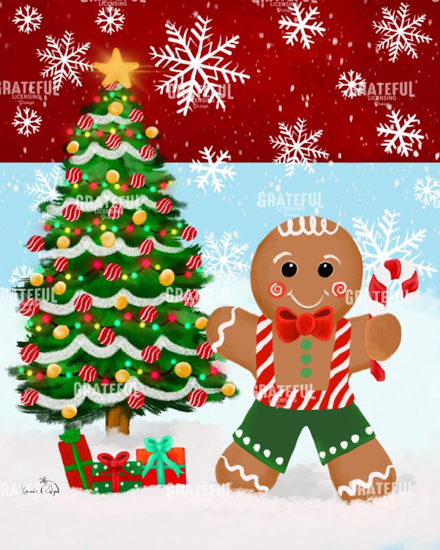 Gingerbread Overalls