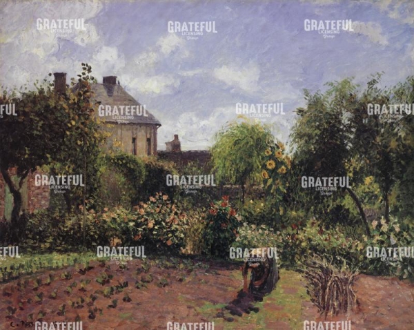 The Artist's Garden at Eragny