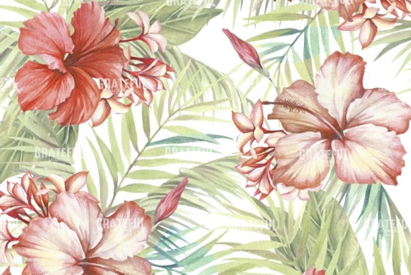 Hibiscus Pattern