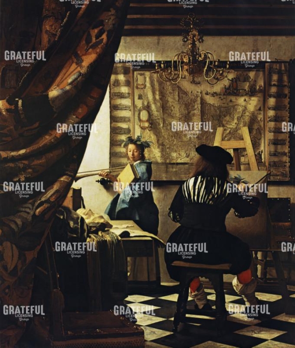 Vermeer in study
