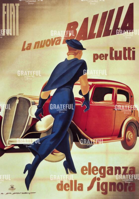 Vintage Poster Balilla