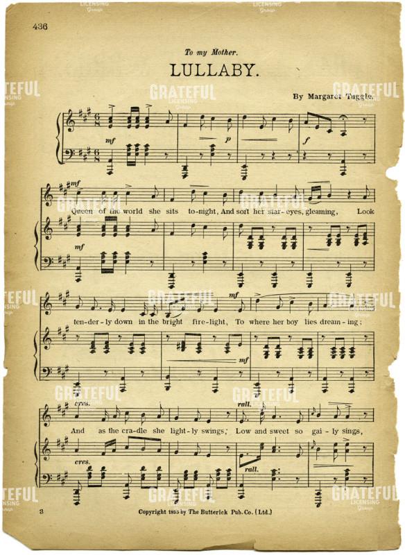 Sheet music 3