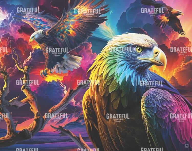 Bald Eagle Rainbow