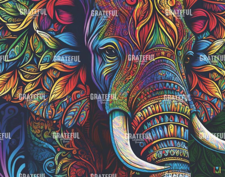 Elephant Mandala