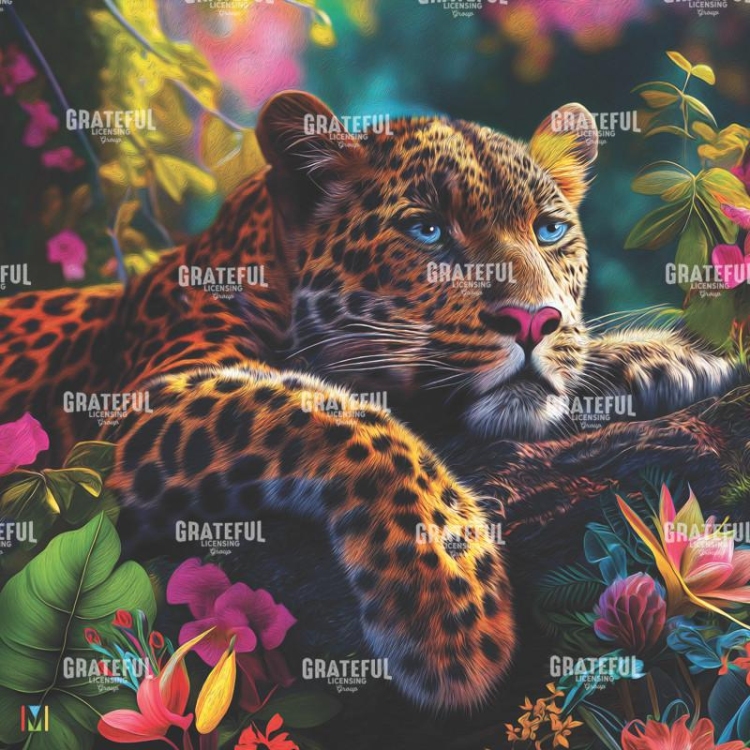 Reclining Leopard