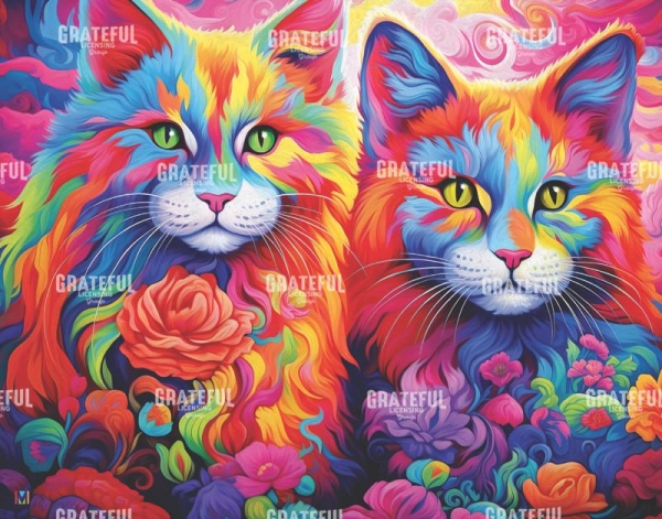 Colorful Cats