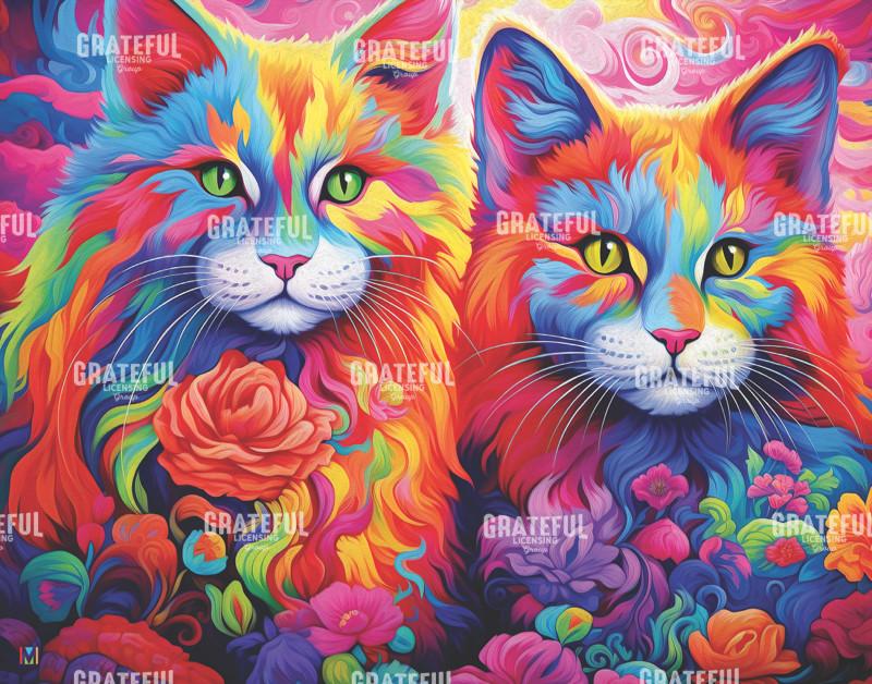 Colorful Cats