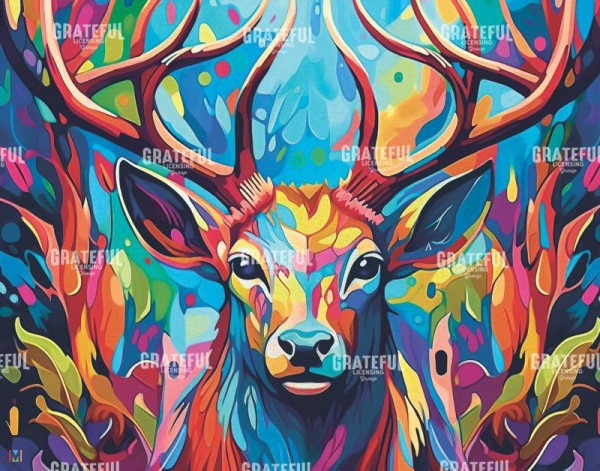 Colorful Stag
