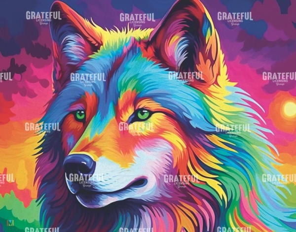 Rainbow Wolf