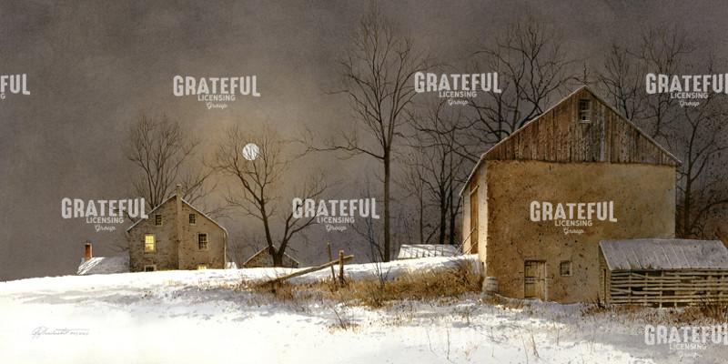 EVENING AT LONG FARM