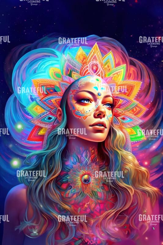 Sacred Geometry Goddess