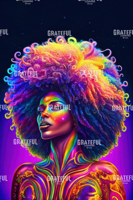Rainbow Afro