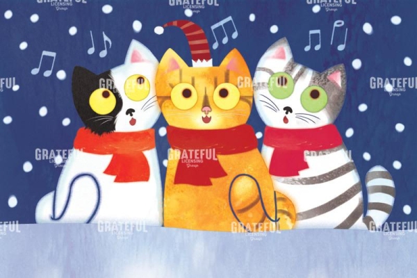 Cats Caroling