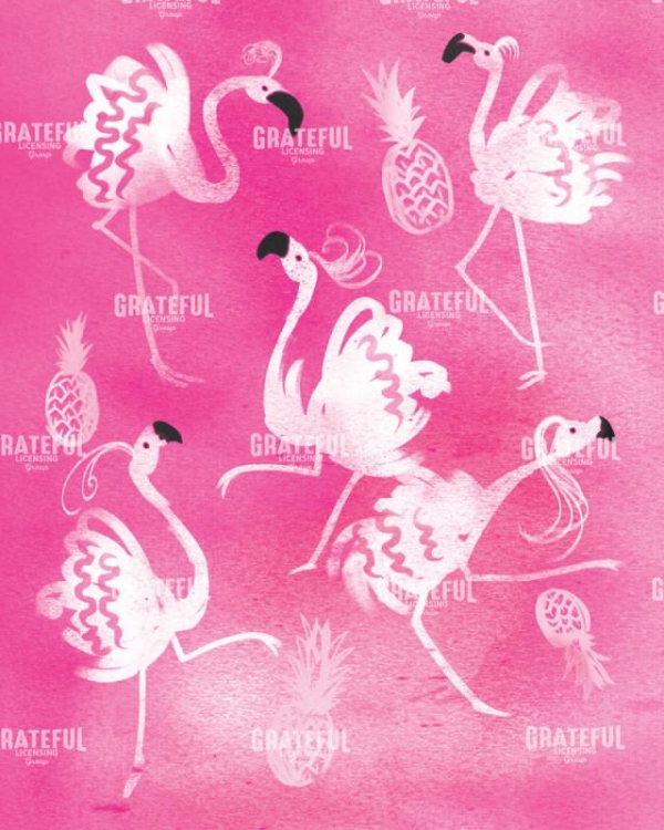 Flamingo Dancers Pink
