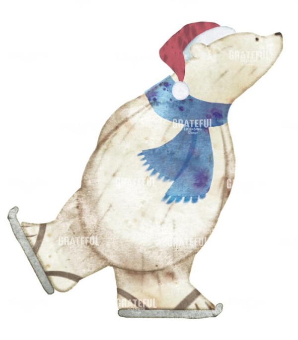 Skating Bear A