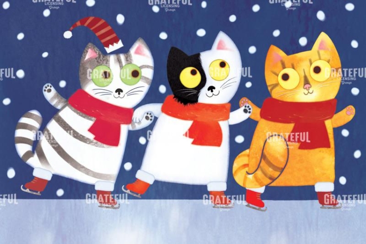 Cats Skating