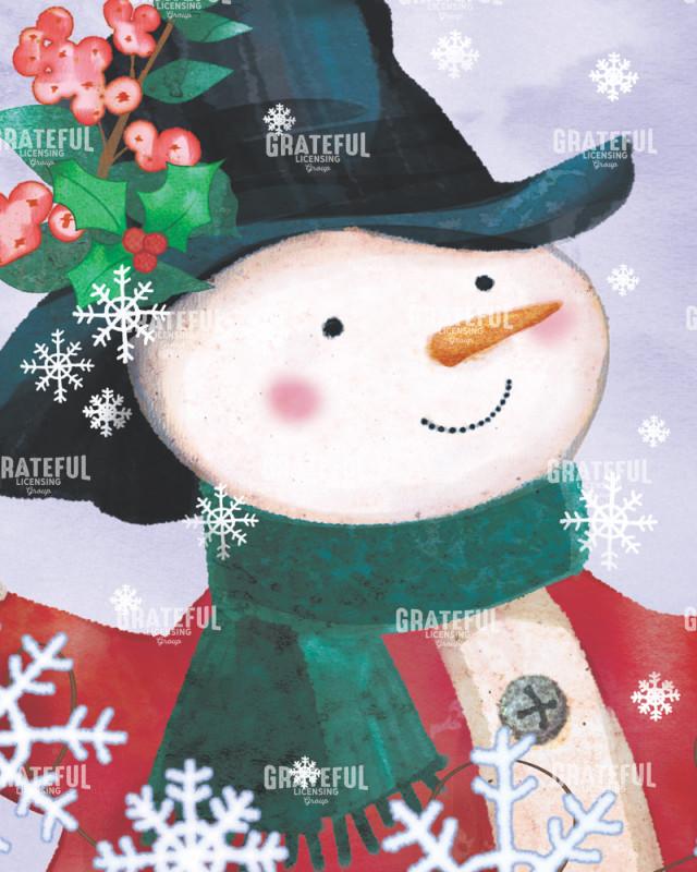 Snowman Portrait