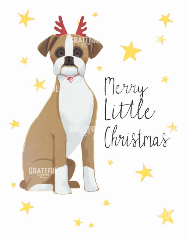 Merry-Little-Xmas Boxer